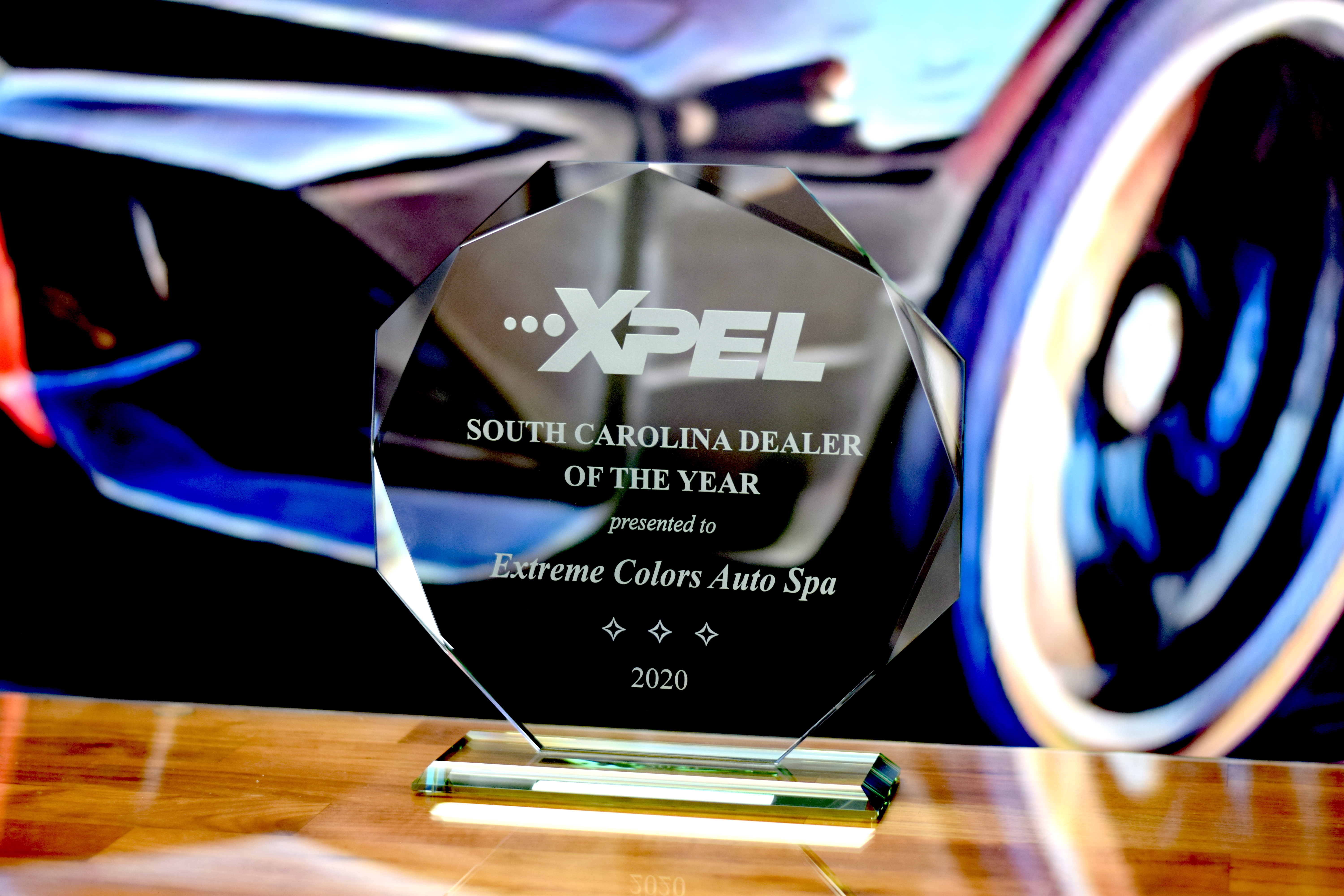 Extreme Colors Auto Spa of Greenville Named XPEL Dealer of the Year for South Carolina